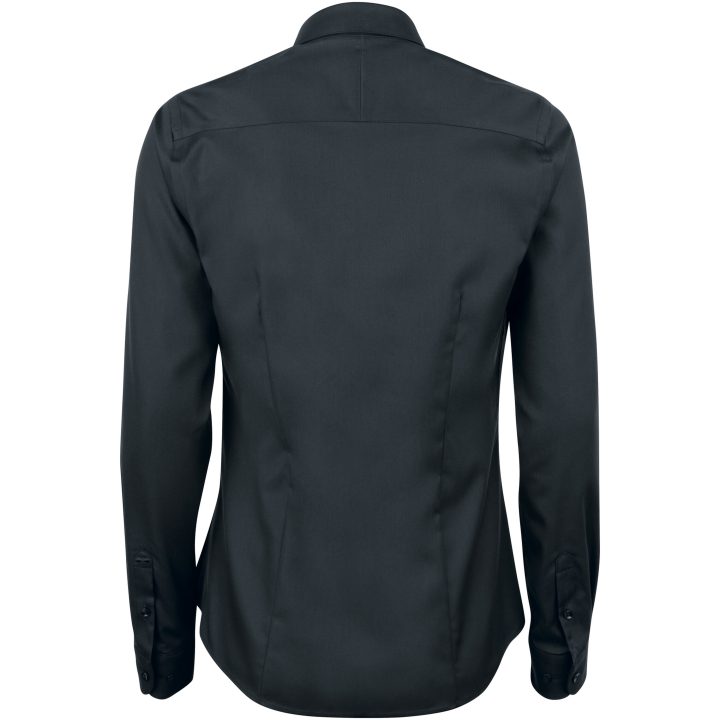 Skjorta Dam BB60 Twill Svart J.Harvest & Frost XS – billede 2