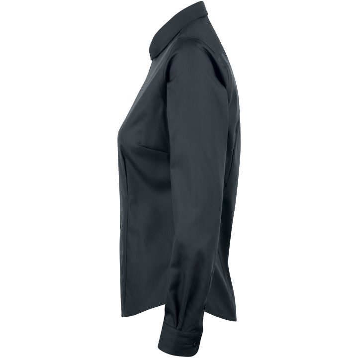 Skjorta Dam BB60 Twill Svart J.Harvest & Frost XS – billede 3