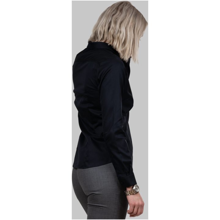 Skjorta Dam BB60 Twill Svart J.Harvest & Frost XS – billede 9