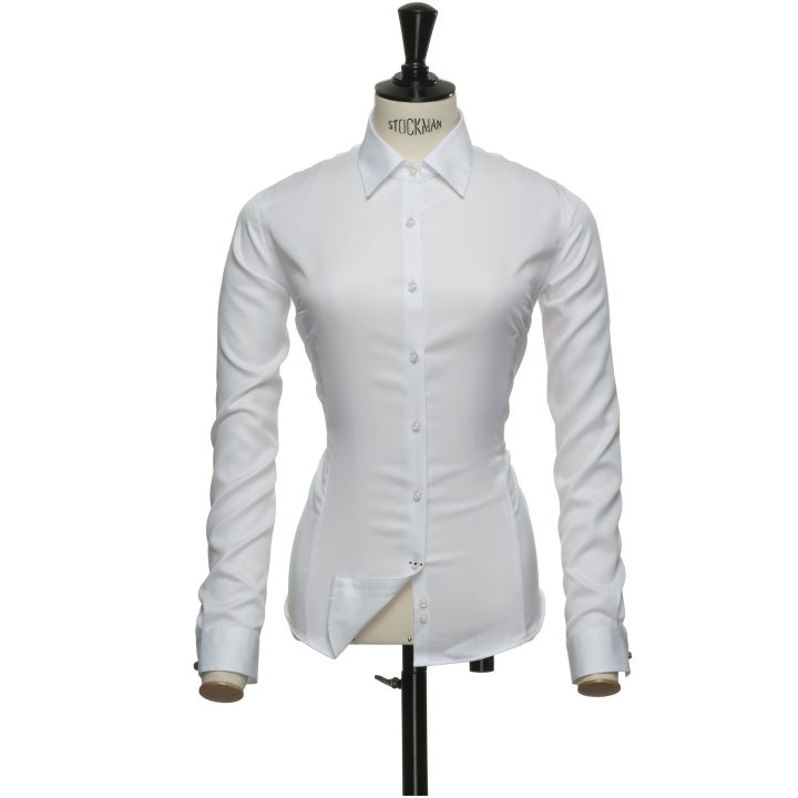 Skjorta Dam BB60 Twill Vit J.Harvest & Frost XS – billede 2