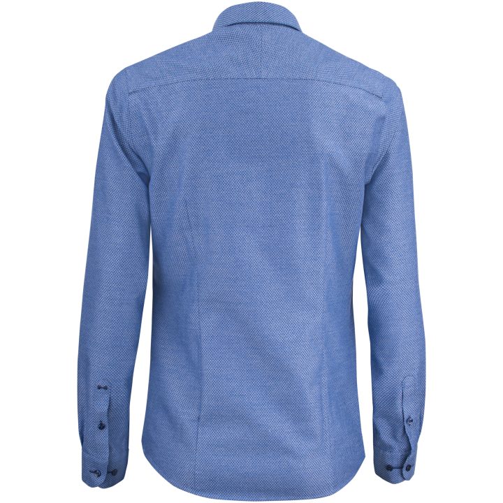 Skjorta Dam Brushed Jacquard Blå J.Harvest & Frost XS/34 – billede 2