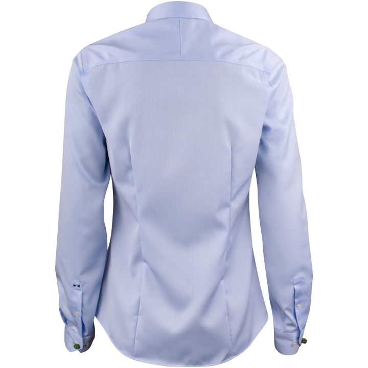Skjorta Dam GB01 Twill Himmelsblå J.Harvest & Frost XS – billede 2