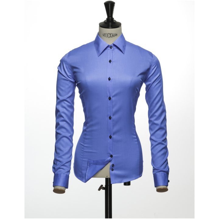 Skjorta Dam GB01 Twill Mellanblå J.Harvest & Frost XS – billede 2