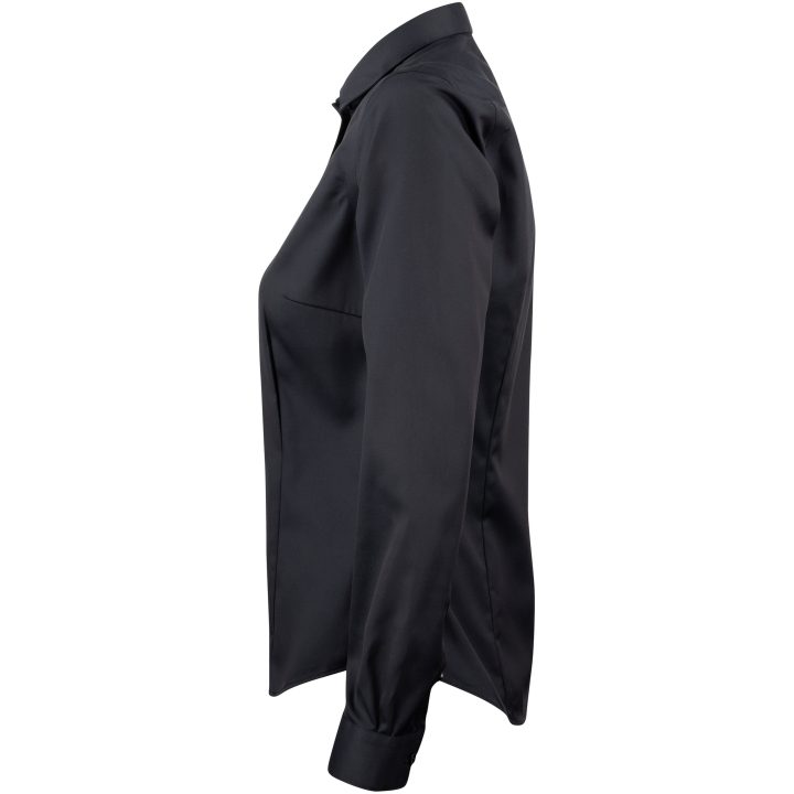 Skjorta Dam GB01 Twill Svart J.Harvest & Frost XS – billede 4