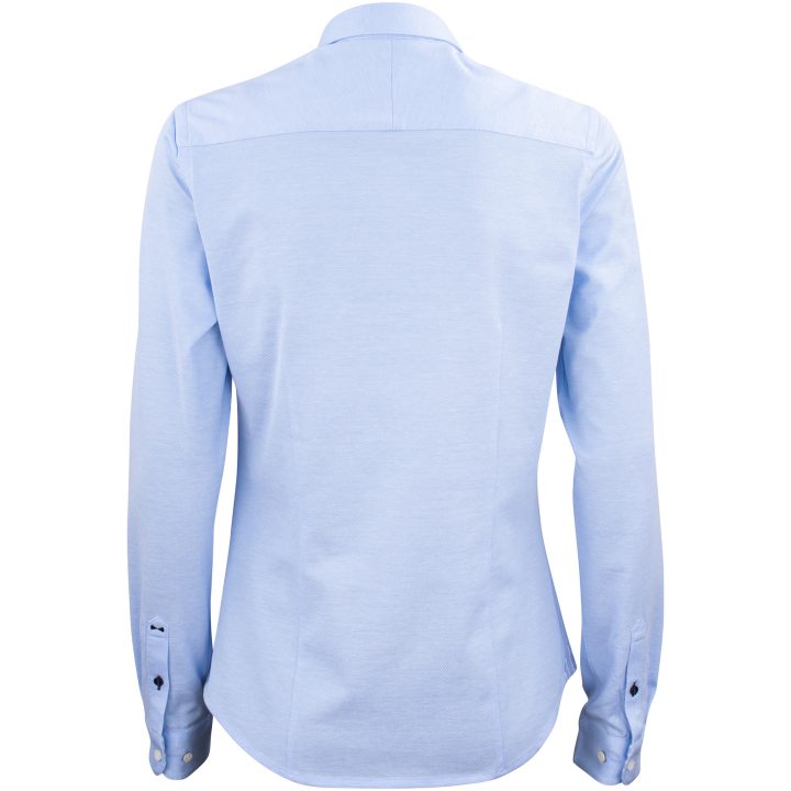 Skjorta Dam IB34 Pique Knit Himmelsblå J.Harvest & Frost XS – billede 3