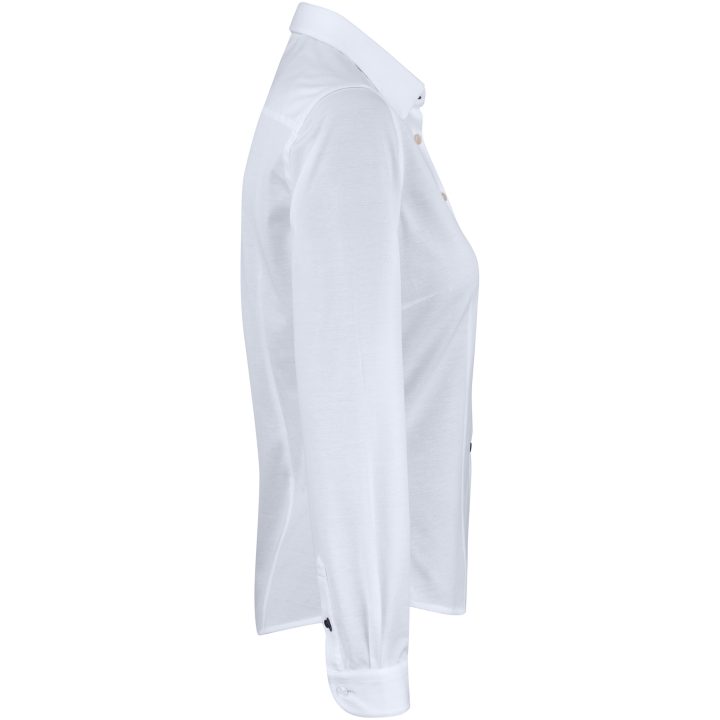 Skjorta Dam IB34 Pique Knit Vit J.Harvest & Frost XS – billede 2