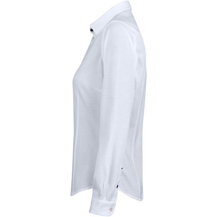 Skjorta Dam IB34 Pique Knit Vit J.Harvest & Frost XS – billede 4