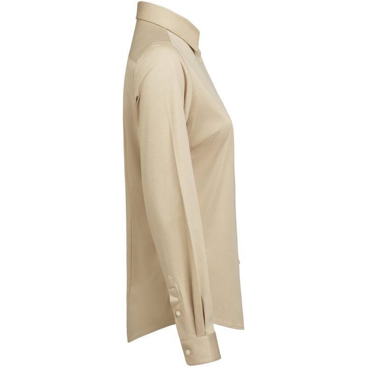 Skjorta Dam Interlock Knit Contemporary Cont Wh Pepper J.Harvest & Frost XS/34 – billede 3