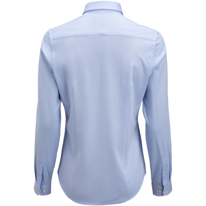Skjorta Dam Interlock Knit Contemporary Sky J.Harvest & Frost XS/34 – billede 3