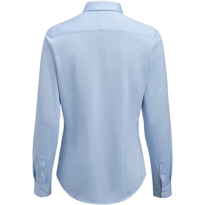 Skjorta Dam King Knit Contemporary Sky/vit/vit J.Harvest & Frost XS – billede 3