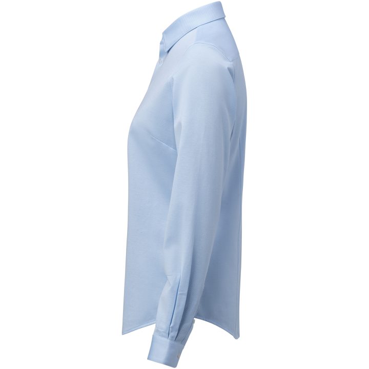 Skjorta Dam King Knit Contemporary Sky/vit/vit J.Harvest & Frost XS – billede 4