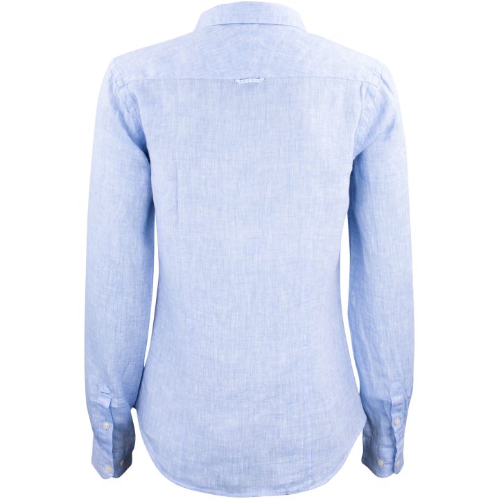 Skjorta Dam Linen IB33 Himmelsblå J.Harvest & Frost XS – billede 2