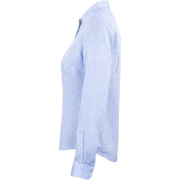 Skjorta Dam Linen IB33 Himmelsblå J.Harvest & Frost XS – billede 3