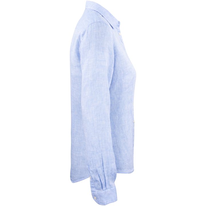 Skjorta Dam Linen IB33 Himmelsblå J.Harvest & Frost XS – billede 4