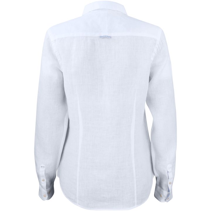 Skjorta Dam Linen IB33 Vit J.Harvest & Frost XS – billede 2