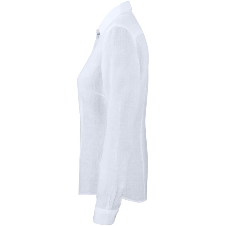 Skjorta Dam Linen IB33 Vit J.Harvest & Frost XS – billede 3