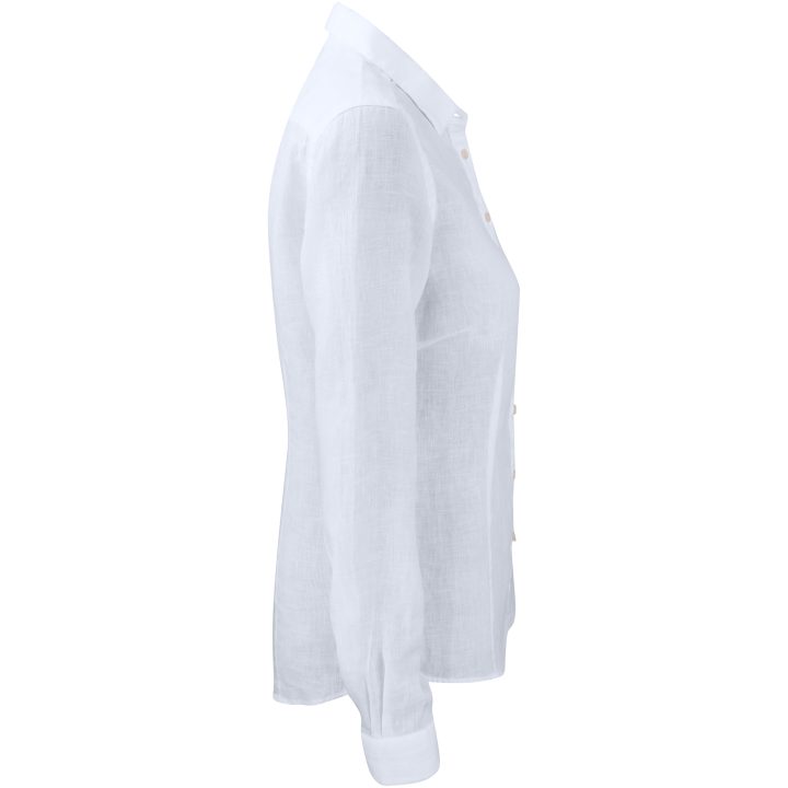 Skjorta Dam Linen IB33 Vit J.Harvest & Frost XS – billede 4