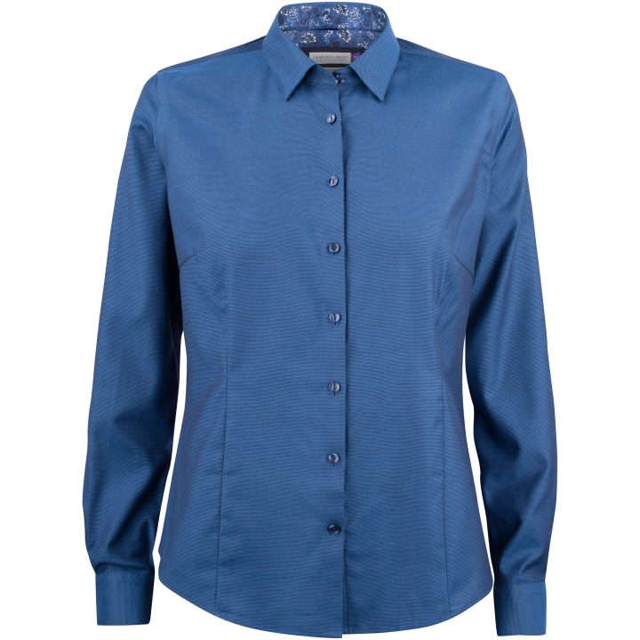 Skjorta Dam Oxford Stretch Blå J.Harvest & Frost XS/34 – billede 2