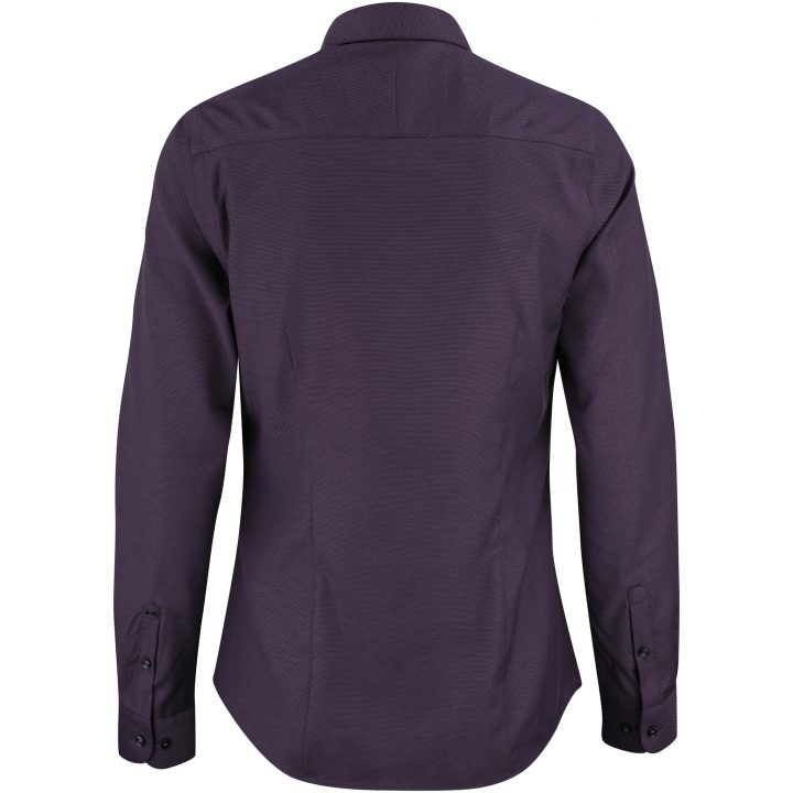 Skjorta Dam Oxford Stretch Lila J.Harvest & Frost XS/34 – billede 4