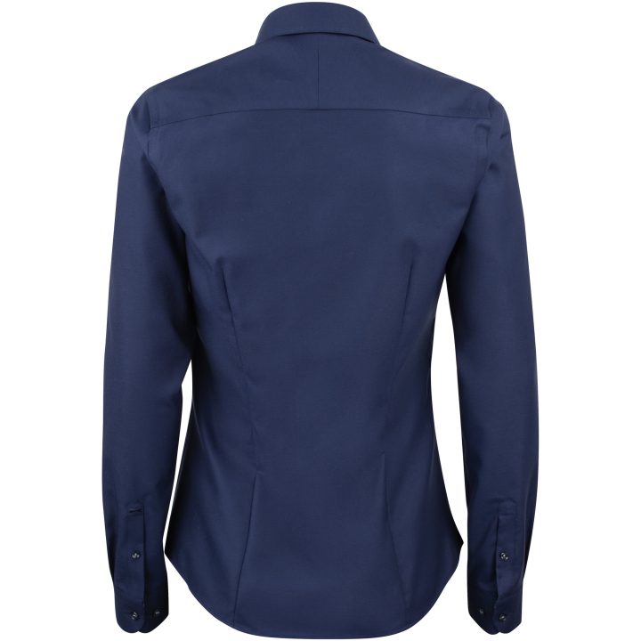 Skjorta Dam Oxford Stretch RB121 Marinblå J.Harvest & Frost XS – billede 2