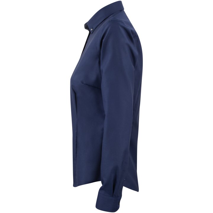 Skjorta Dam Oxford Stretch RB121 Marinblå J.Harvest & Frost XS – billede 3