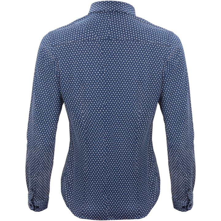 Skjorta Dam Pique Knit IB131 Print J.Harvest & Frost XS/34 – billede 2