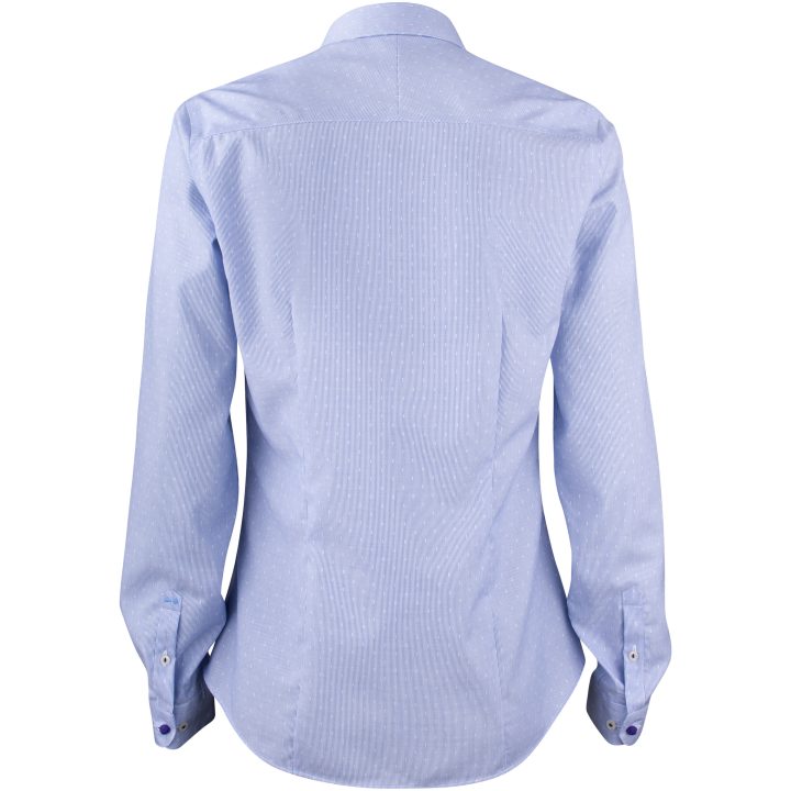 Skjorta Dam Purple Bow 140 Stripe dot J.Harvest & Frost XS/34 – billede 4