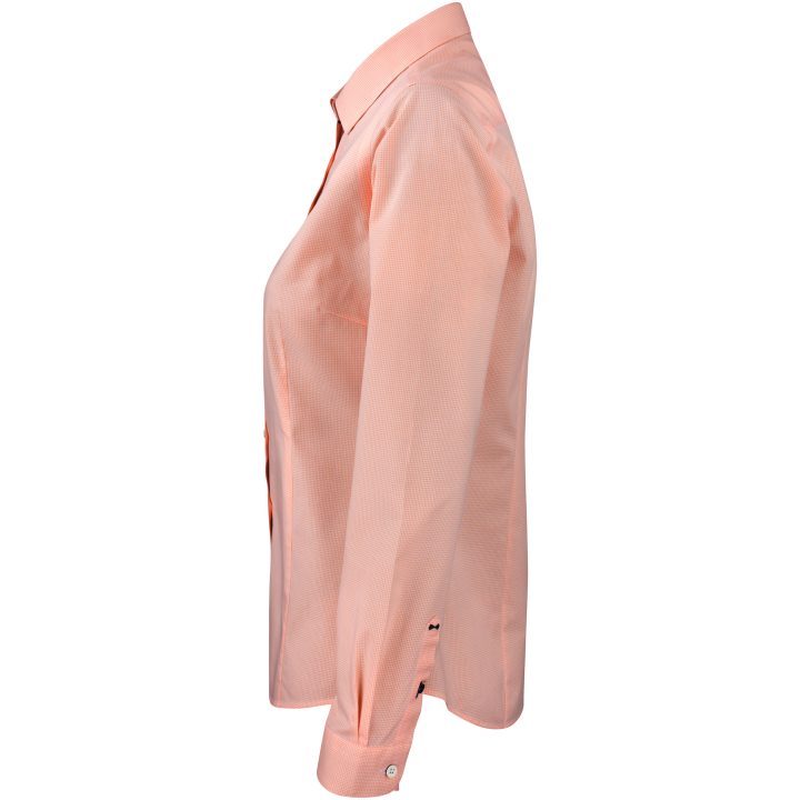 Skjorta Dam Purple Bow 141 Orange rutig Orange check J.Harvest & Frost XS – billede 2