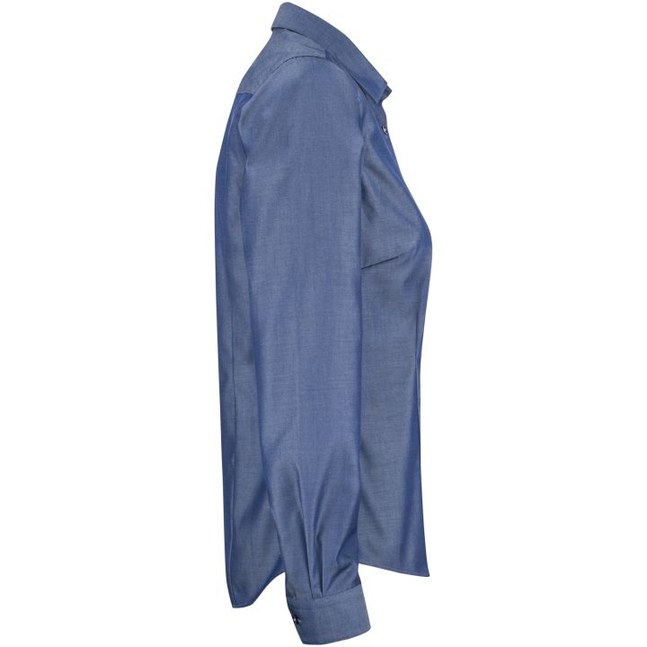 Skjorta Dam RB120 Twill Indigo J.Harvest & Frost XS/34 – billede 4