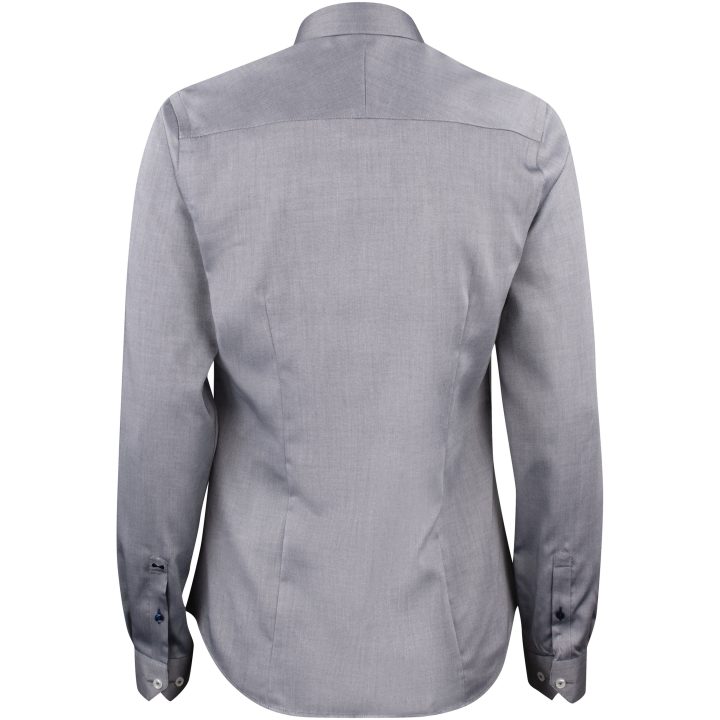 Skjorta Dam RB122 Twill Grå J.Harvest & Frost XS – billede 3