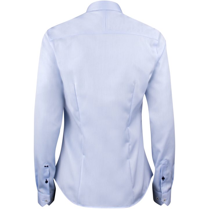 Skjorta Dam RB122 Twill Himmelsblå J.Harvest & Frost XS – billede 2