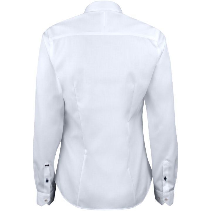 Skjorta Dam RB122 Twill Vit J.Harvest & Frost XS – billede 2