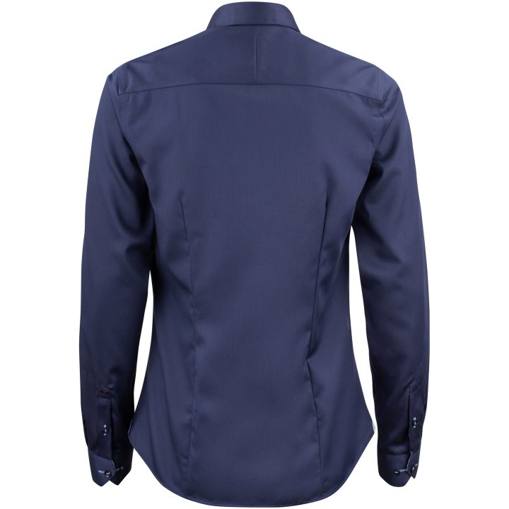 Skjorta Dam RB20 Twill Marinblå/himmelsblå J.Harvest & Frost XS – billede 3