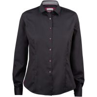 Skjorta Dam RB20 Twill Svart/röd J.Harvest & Frost