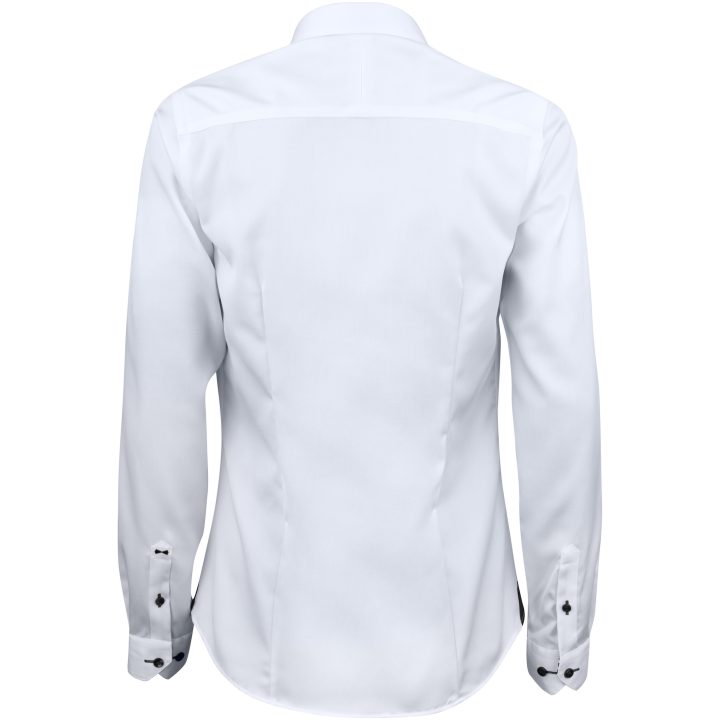 Skjorta Dam RB20 Twill Vit/svart J.Harvest & Frost XS – billede 2