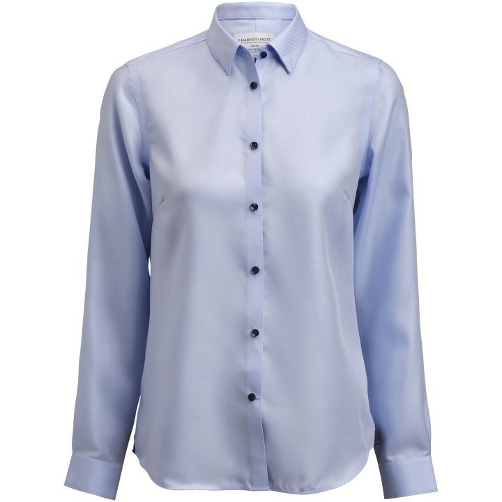 Skjorta Dam Royal Twill Contemporary Himmelsblå J.Harvest & Frost XS/34 – billede 2