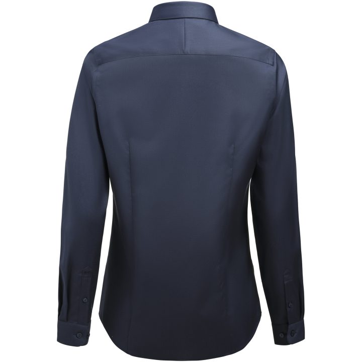 Skjorta Dam Twill Stretch Contemporary Marinblå J.Harvest & Frost XS/34 – billede 3