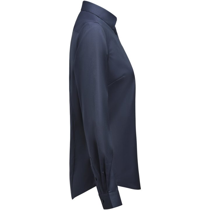 Skjorta Dam Twill Stretch Contemporary Marinblå J.Harvest & Frost XS/34 – billede 4