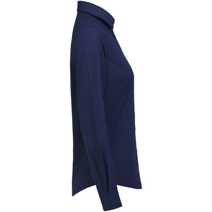 Skjorta Dam YB150 Twill Stretch Contemporary Marinblå J.Harvest & Frost XS/34 – billede 3