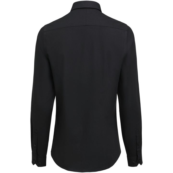 Skjorta Dam YB150 Twill Stretch Contemporary Svart J.Harvest & Frost XS/34 – billede 2