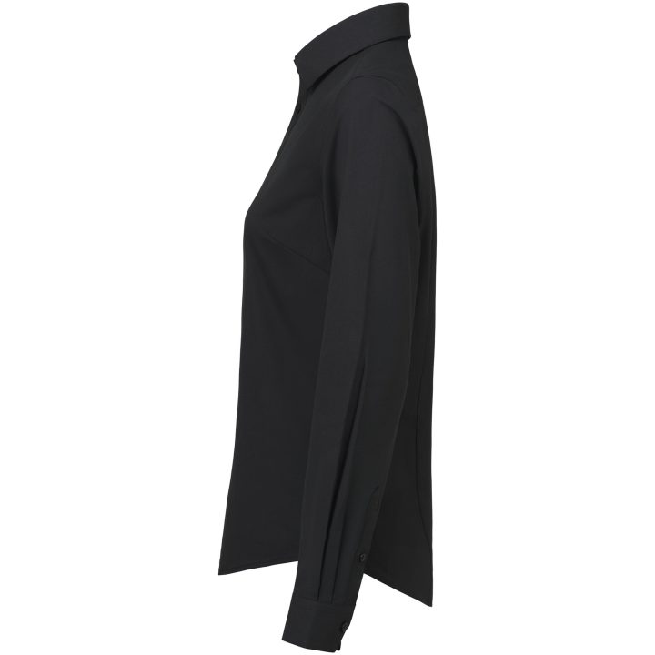 Skjorta Dam YB150 Twill Stretch Contemporary Svart J.Harvest & Frost XS/34 – billede 3