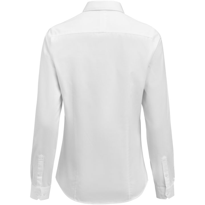 Skjorta Dam YB50 Twill Contemporary Vit J.Harvest & Frost XS – billede 4