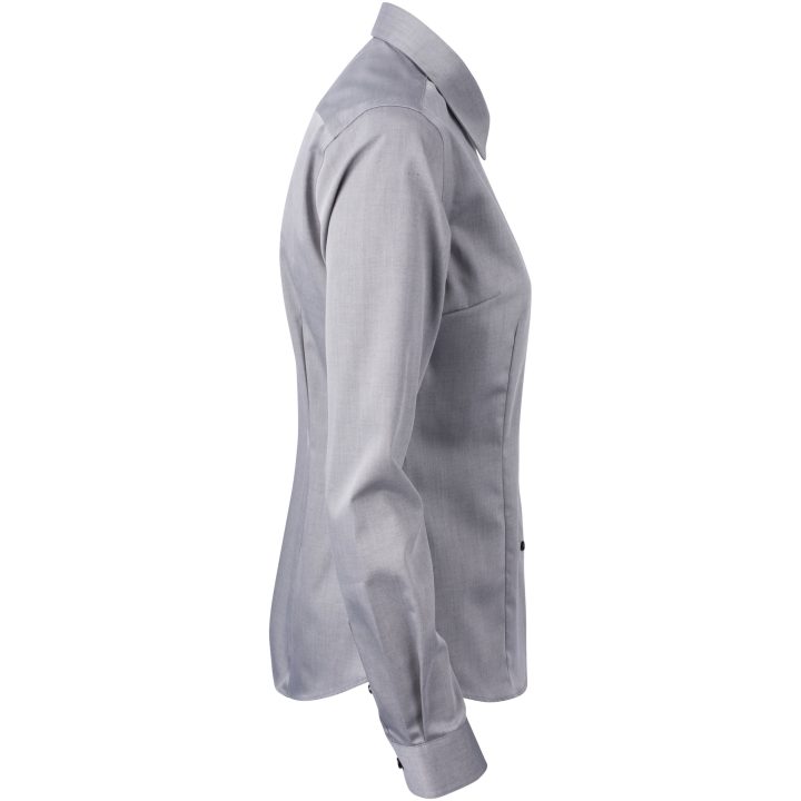 Skjorta Dam YB51 Twill Grå/svart J.Harvest & Frost XS – billede 5