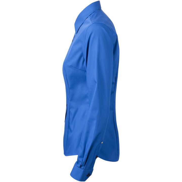 Skjorta Dam YB51 Twill Kungsblå/marinblå J.Harvest & Frost XS – billede 4