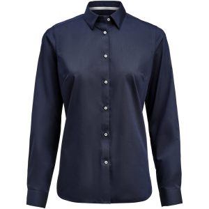 Skjorta Dam YB56 Twill Contemporary Marinblå/vit J.Harvest & Frost