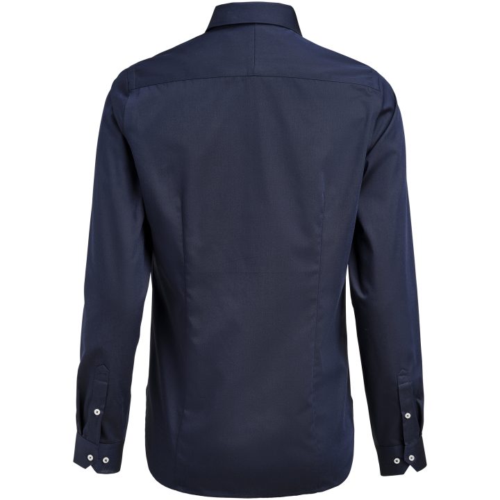 Skjorta Dam YB56 Twill Contemporary Marinblå/vit J.Harvest & Frost XS/34 – billede 4