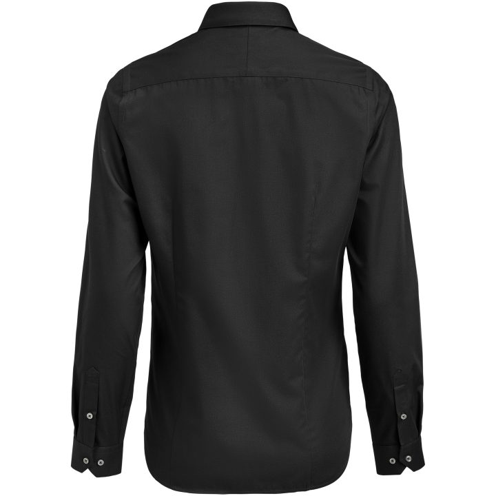 Skjorta Dam YB56 Twill Contemporary Svart/grå J.Harvest & Frost XS/34 – billede 4