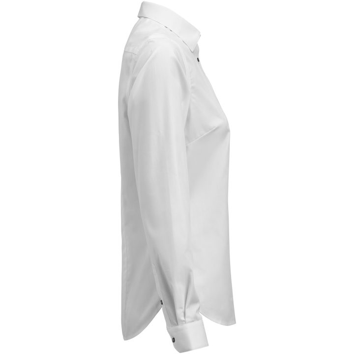 Skjorta Dam YB56 Twill Contemporary Vit Marinblå J.Harvest & Frost XS/34 – billede 5