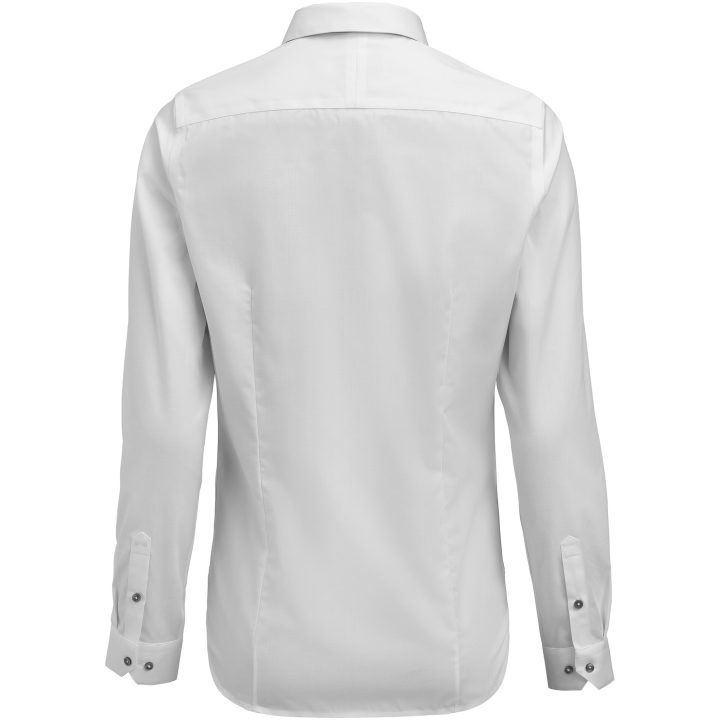 Skjorta Dam YB56 Twill Contemporary Vit/grå J.Harvest & Frost XS/34 – billede 3