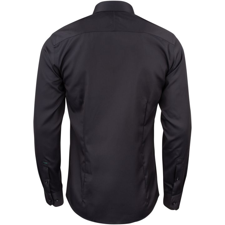 Skjorta GB01 Twill Regular Svart J.Harvest & Frost s – billede 3